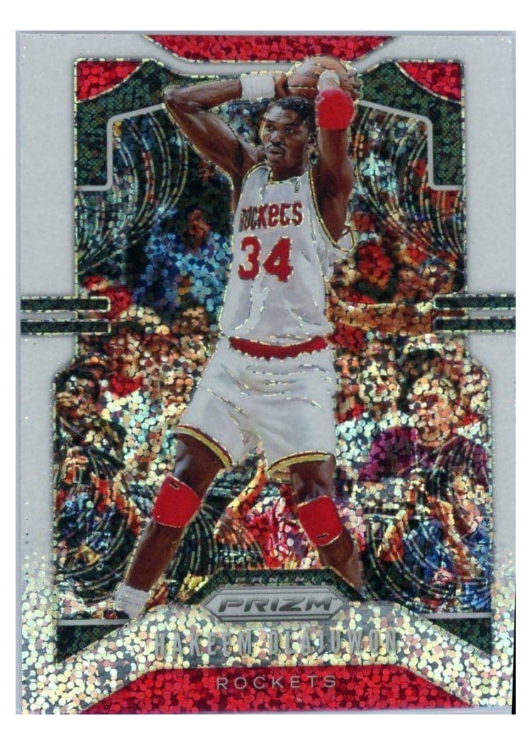 2019-20 Panini Prizm Base Set Hakeem Olajuwon #4 card