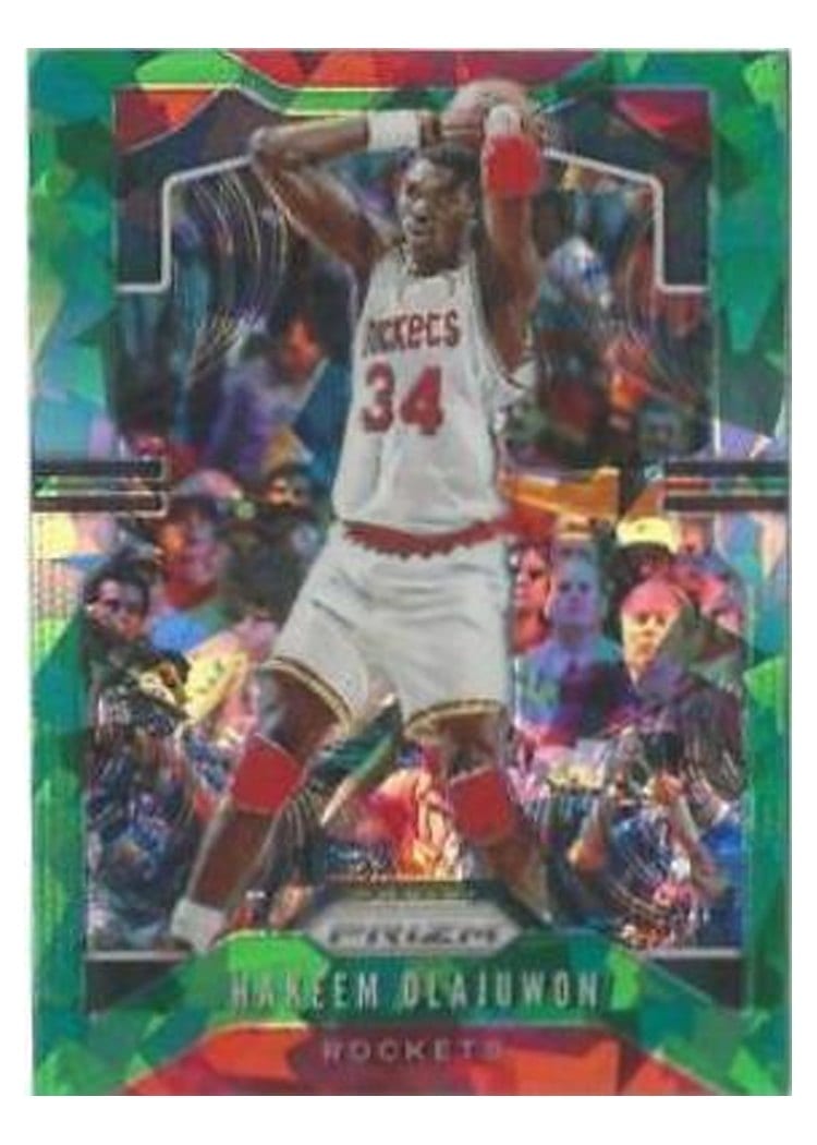 2019-20 Panini Prizm Base Set Hakeem Olajuwon #4 card