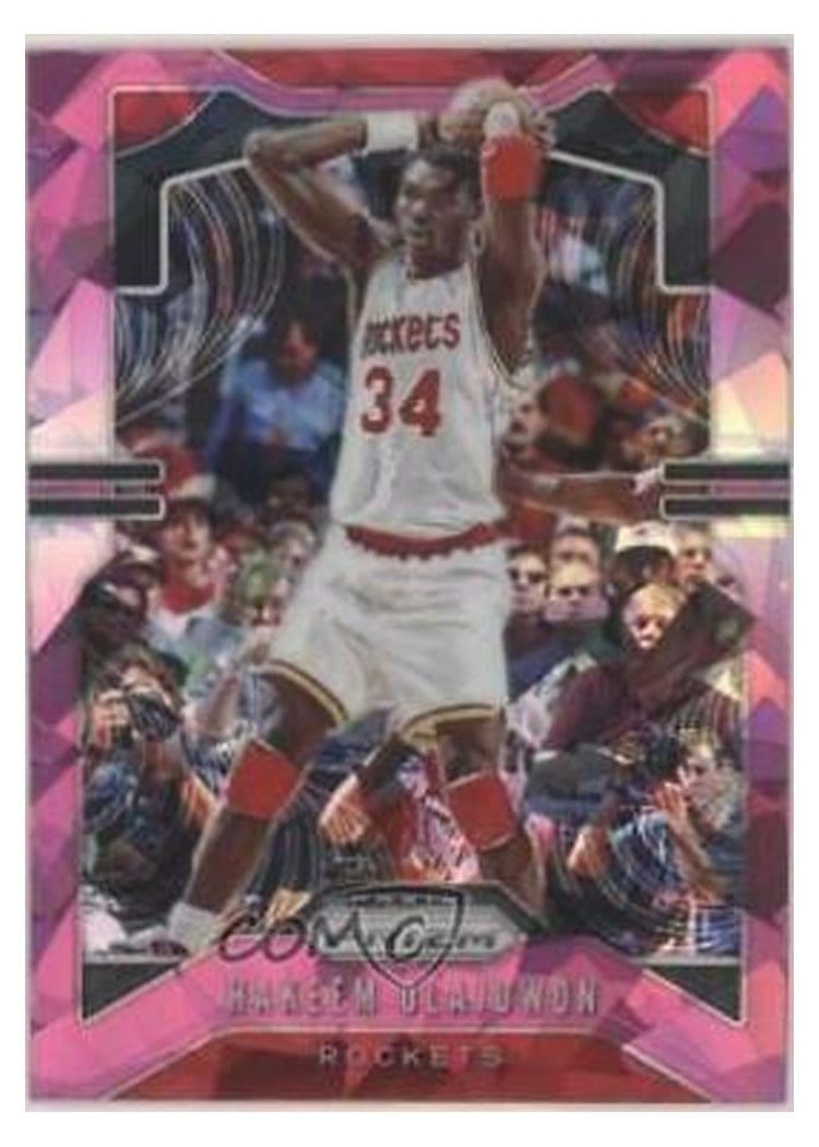 2019-20 Panini Prizm Base Set Hakeem Olajuwon #4 card