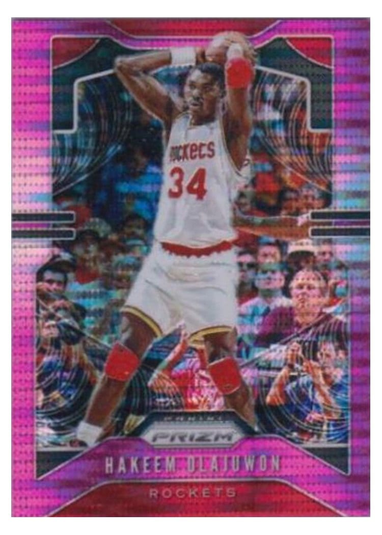2019-20 Panini Prizm Base Set Hakeem Olajuwon #4 card
