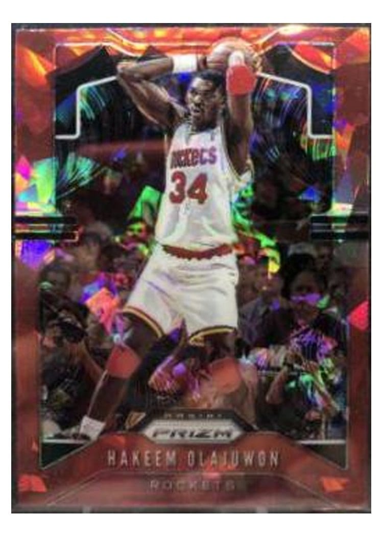 2019-20 Panini Prizm Base Set Hakeem Olajuwon #4 card