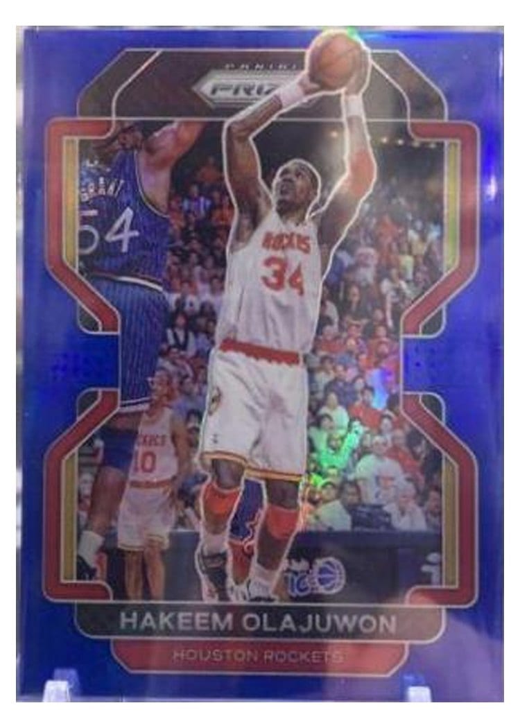 2021-22 Panini Prizm Base Set Hakeem Olajuwon #265 card