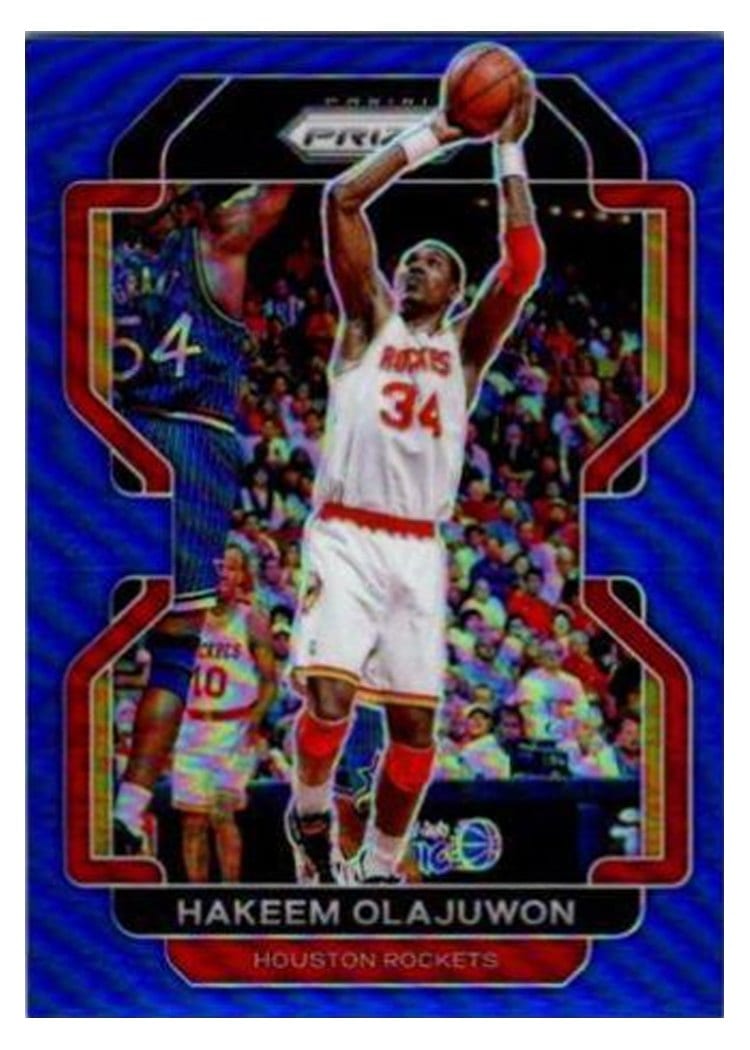 2021-22 Panini Prizm Base Set Hakeem Olajuwon #265 card