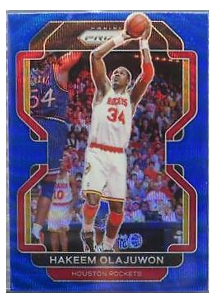 2021-22 Panini Prizm Base Set Hakeem Olajuwon #265 card