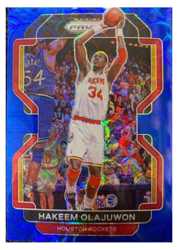 2021-22 Panini Prizm Base Set Hakeem Olajuwon #265 card