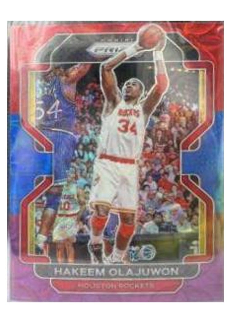 2021-22 Panini Prizm Base Set Hakeem Olajuwon #265 card