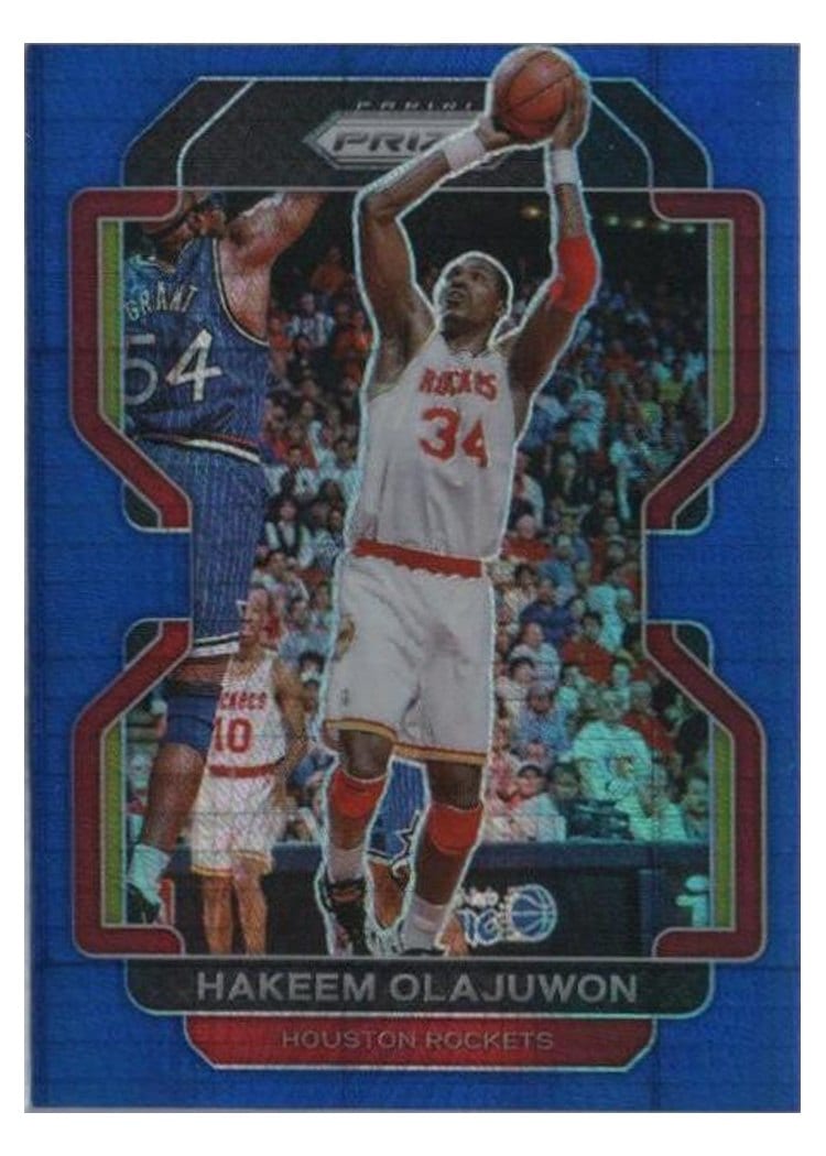 2021-22 Panini Prizm Base Set Hakeem Olajuwon #265 card