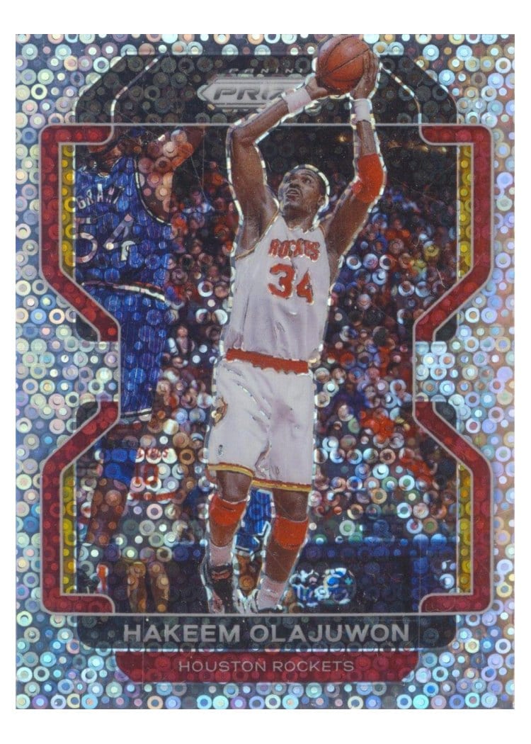 2021-22 Panini Prizm Base Set Hakeem Olajuwon #265 card
