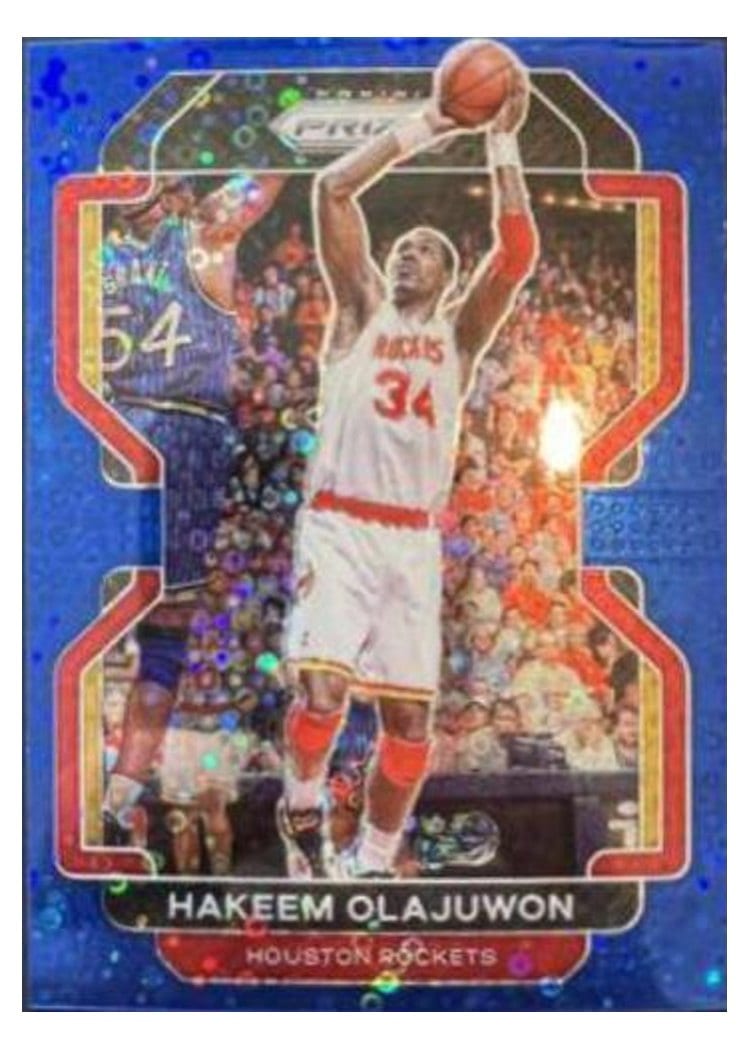 2021-22 Panini Prizm Base Set Hakeem Olajuwon #265 card
