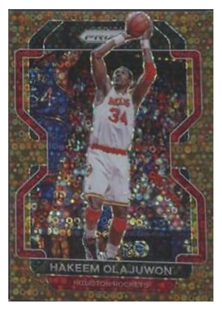 2021-22 Panini Prizm Base Set Hakeem Olajuwon #265 card