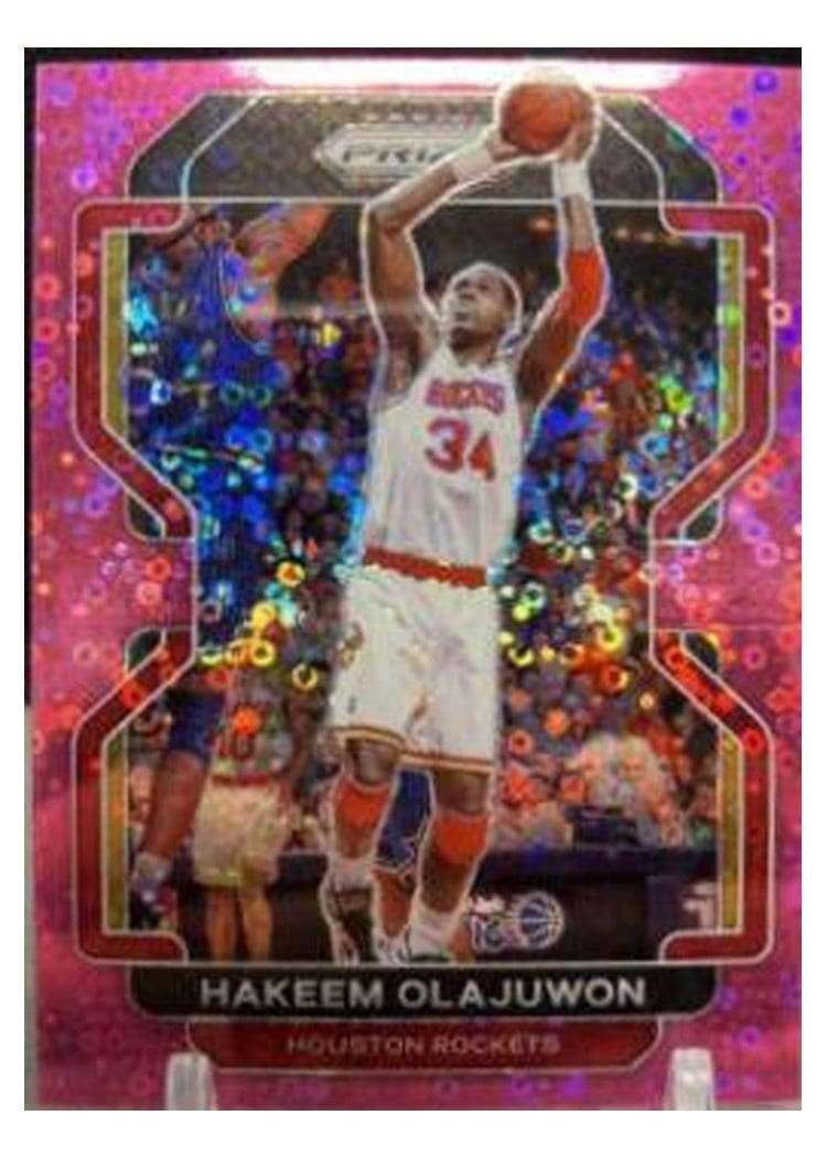 2021-22 Panini Prizm Base Set Hakeem Olajuwon #265 card