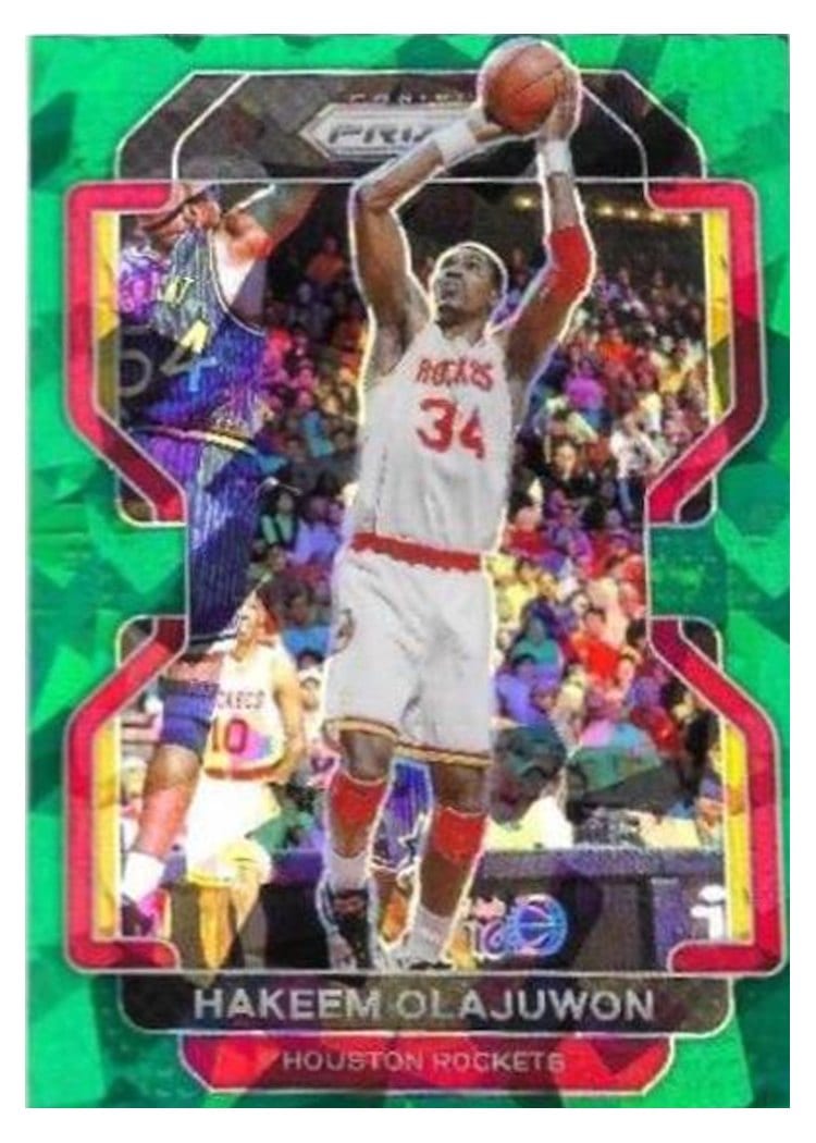2021-22 Panini Prizm Base Set Hakeem Olajuwon #265 card