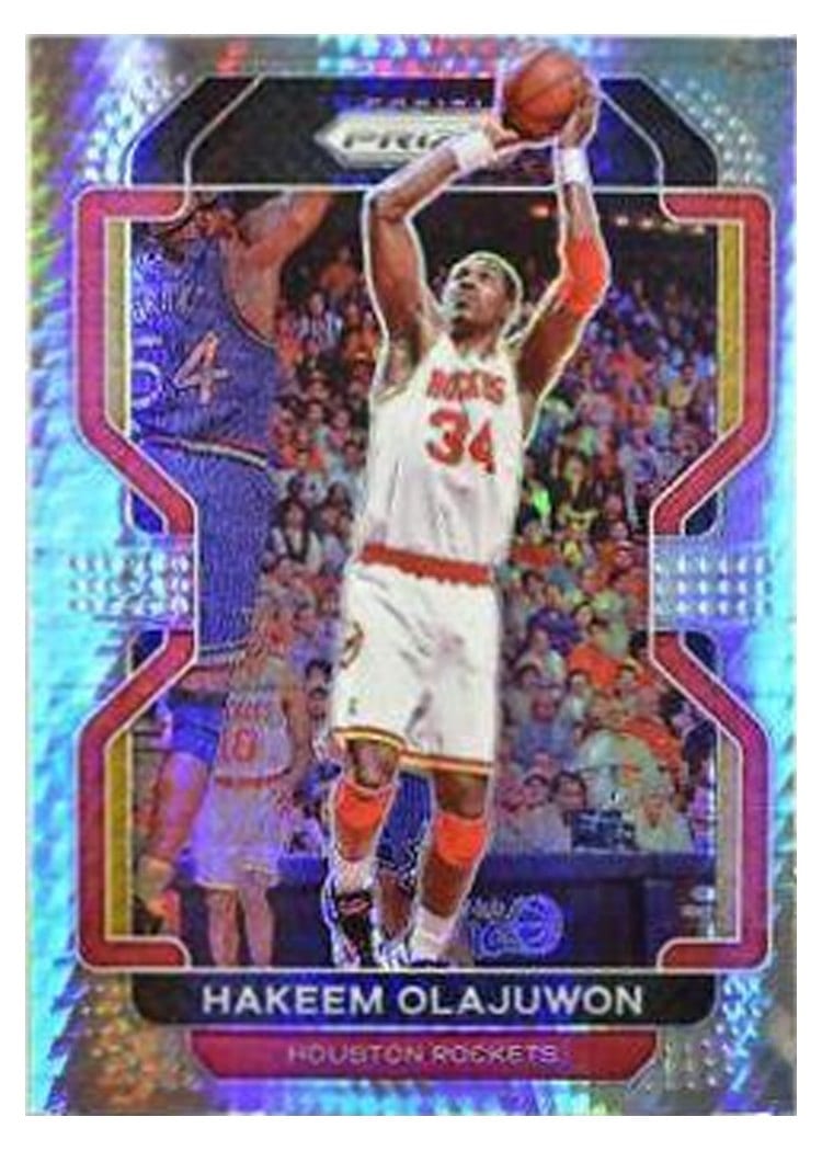 2021-22 Panini Prizm Base Set Hakeem Olajuwon #265 card