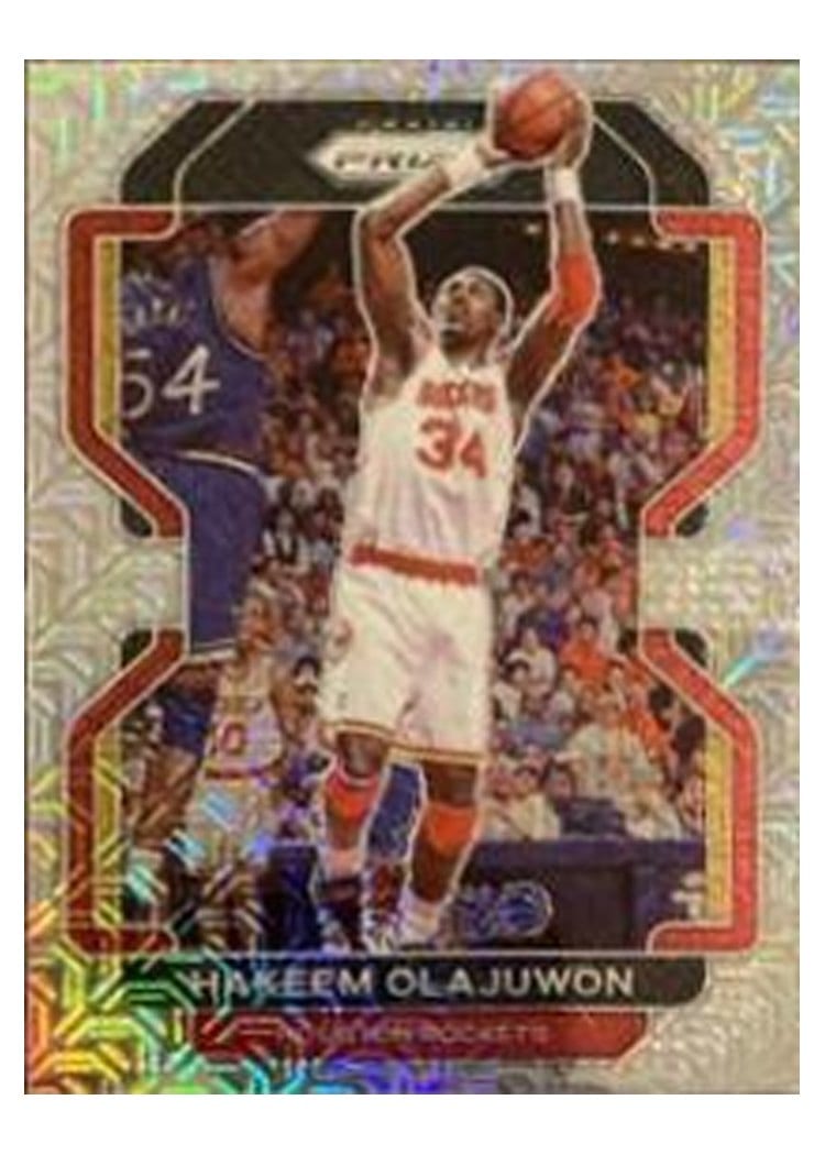 2021-22 Panini Prizm Base Set Hakeem Olajuwon #265 card