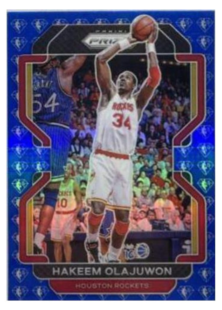 2021-22 Panini Prizm Base Set Hakeem Olajuwon #265 card