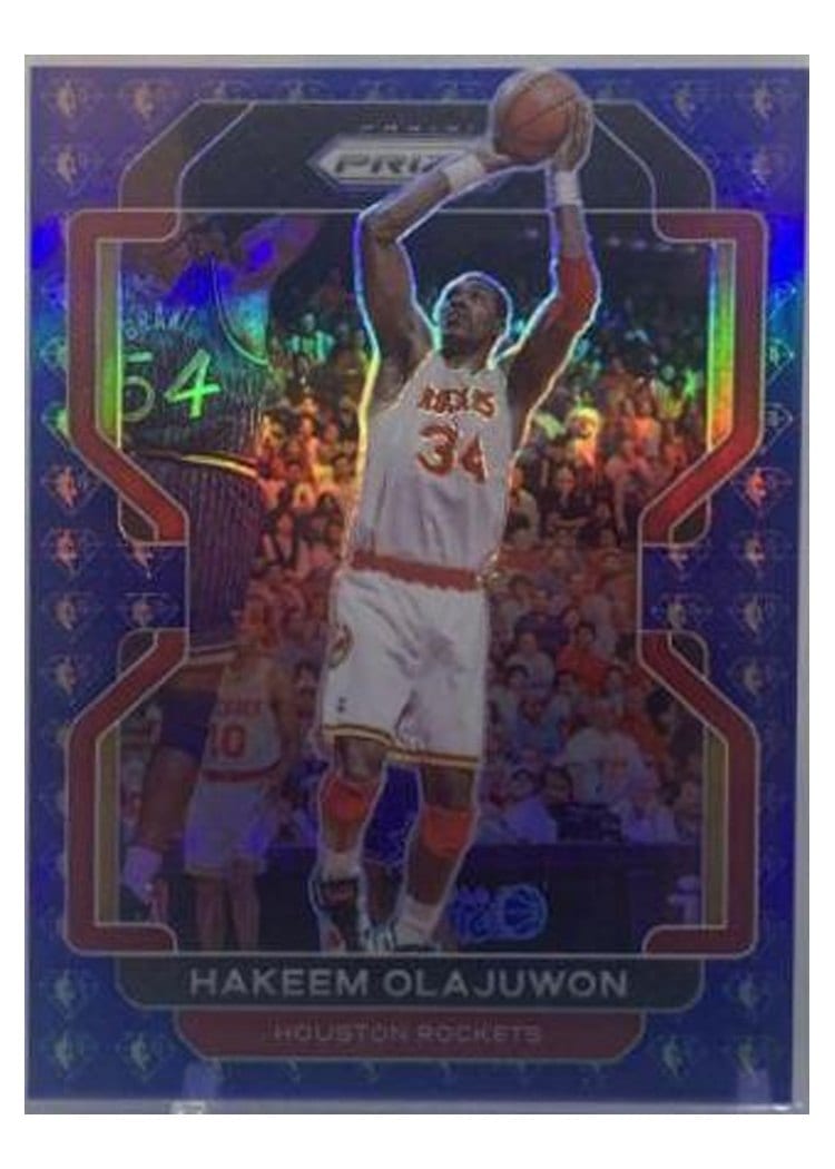 2021-22 Panini Prizm Base Set Hakeem Olajuwon #265 card