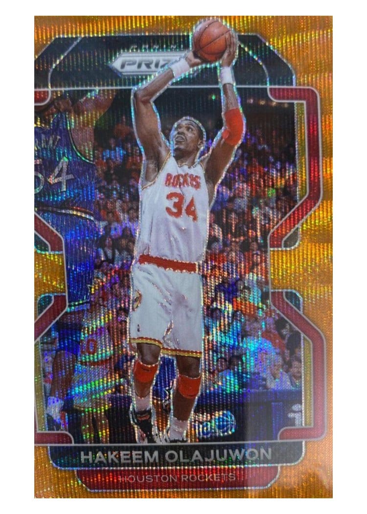 2021-22 Panini Prizm Base Set Hakeem Olajuwon #265 card