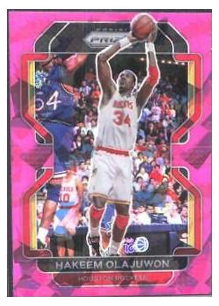 2021-22 Panini Prizm Base Set Hakeem Olajuwon #265 card