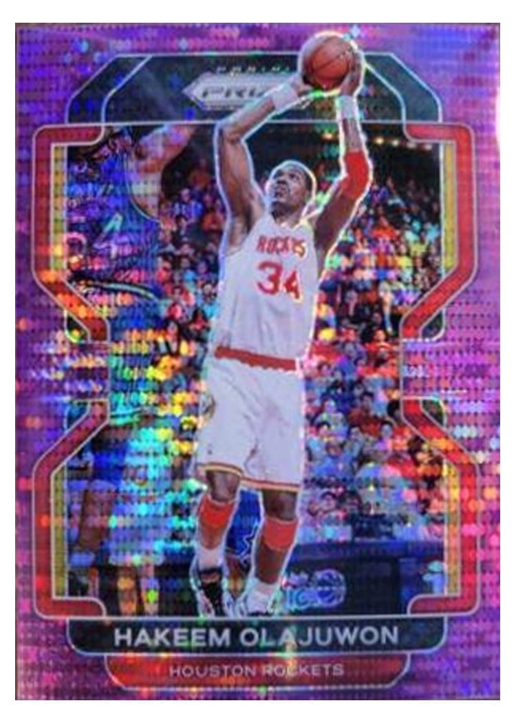 2021-22 Panini Prizm Base Set Hakeem Olajuwon #265 card