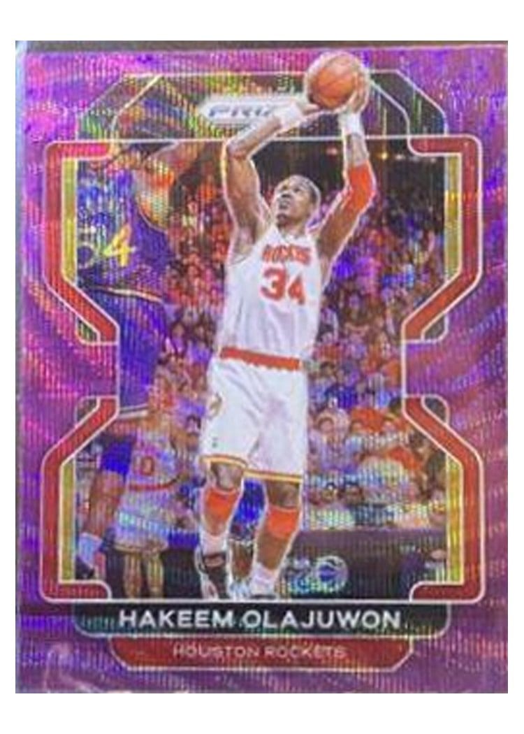 2021-22 Panini Prizm Base Set Hakeem Olajuwon #265 card