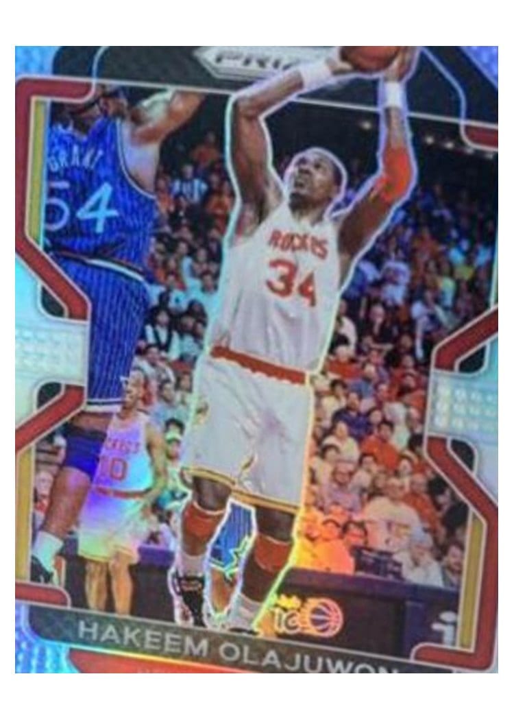 2021-22 Panini Prizm Base Set Hakeem Olajuwon #265 card