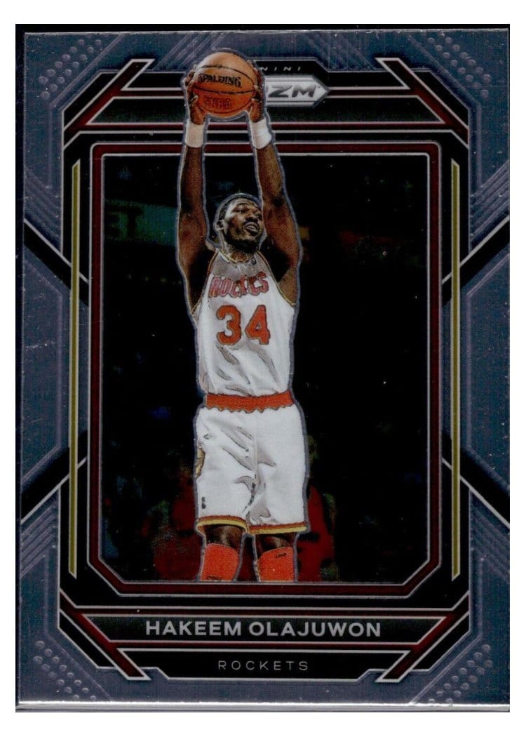 2022-23 Panini Prizm Base Set Hakeem Olajuwon #290 card