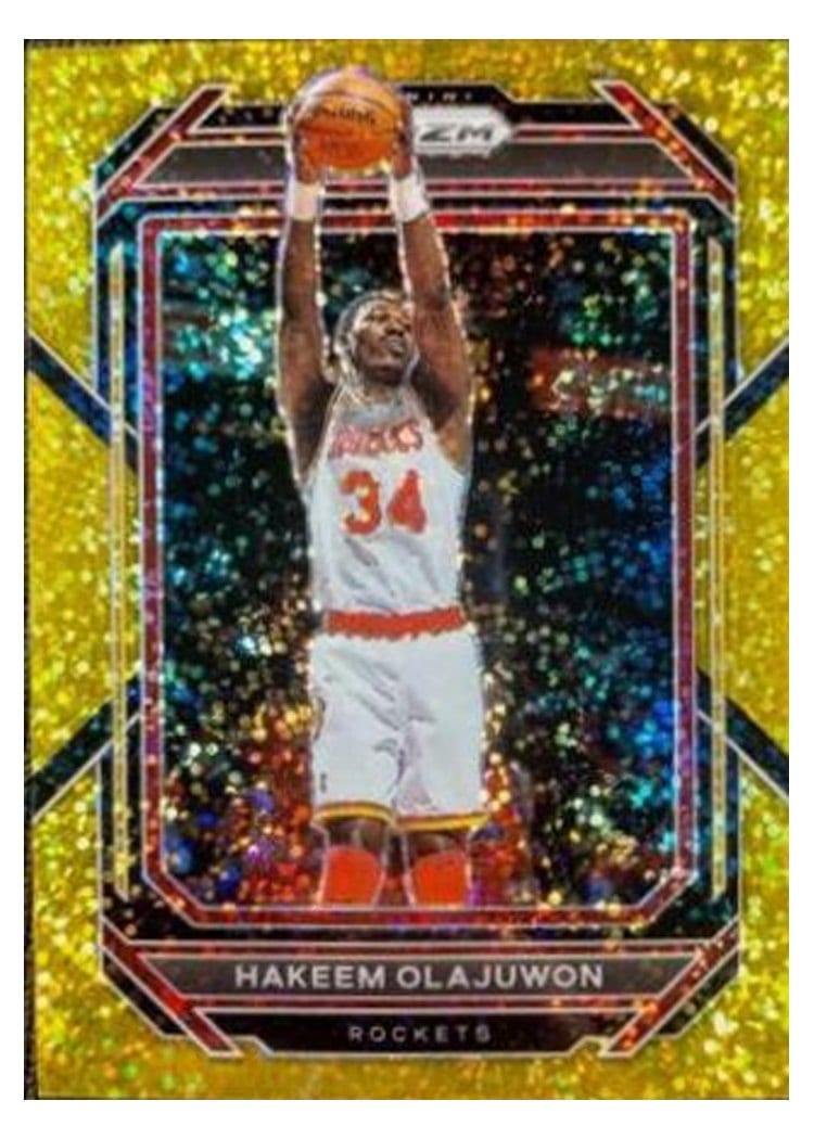 2022-23 Panini Prizm Base Set Hakeem Olajuwon #290 card