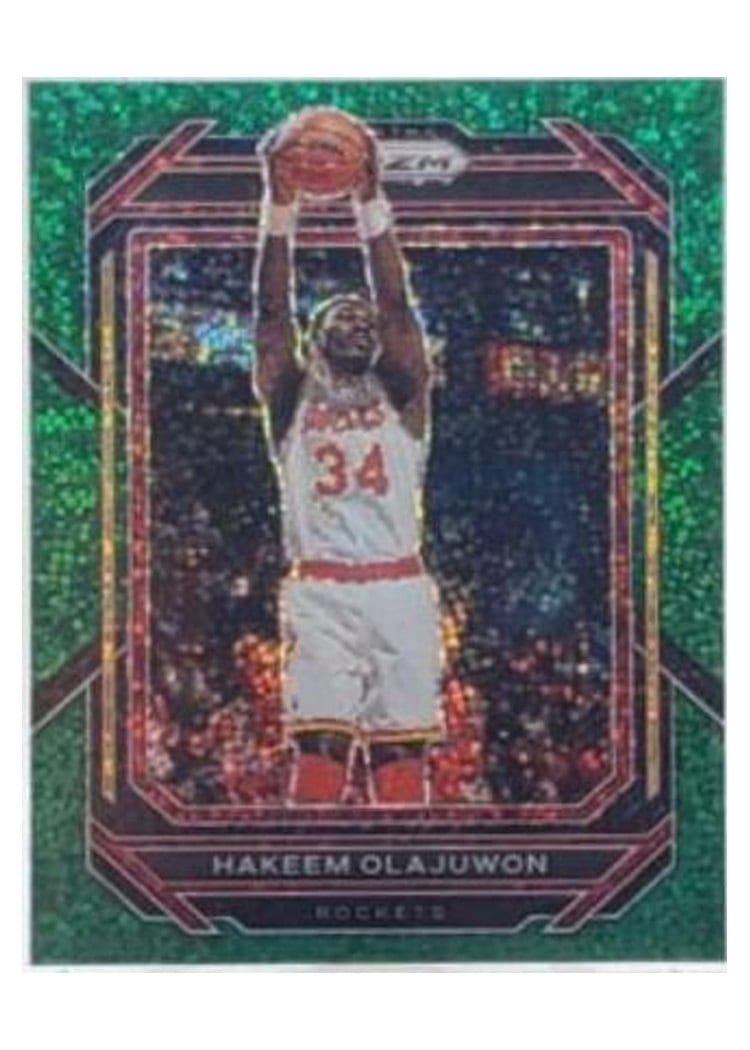 2022-23 Panini Prizm Base Set Hakeem Olajuwon #290 card