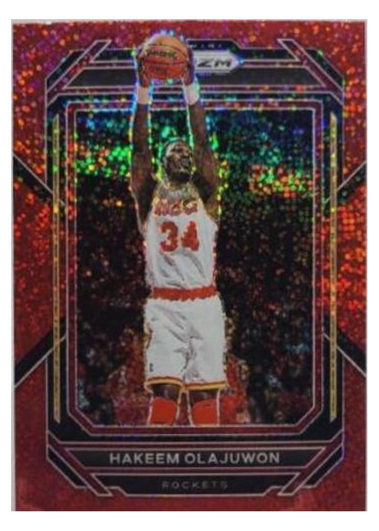 2022-23 Panini Prizm Base Set Hakeem Olajuwon #290 card