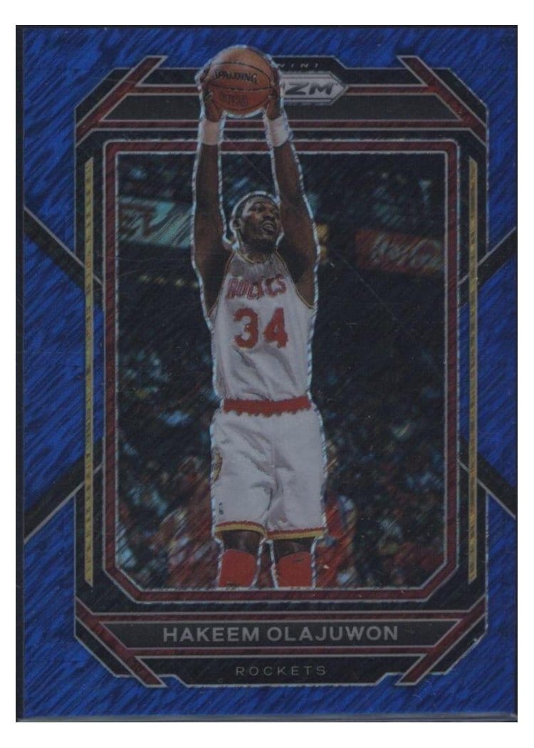 2022-23 Panini Prizm Base Set Hakeem Olajuwon #290 card