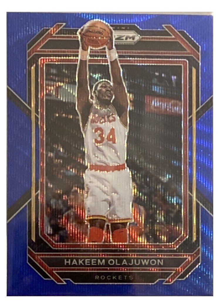 2022-23 Panini Prizm Base Set Hakeem Olajuwon #290 card