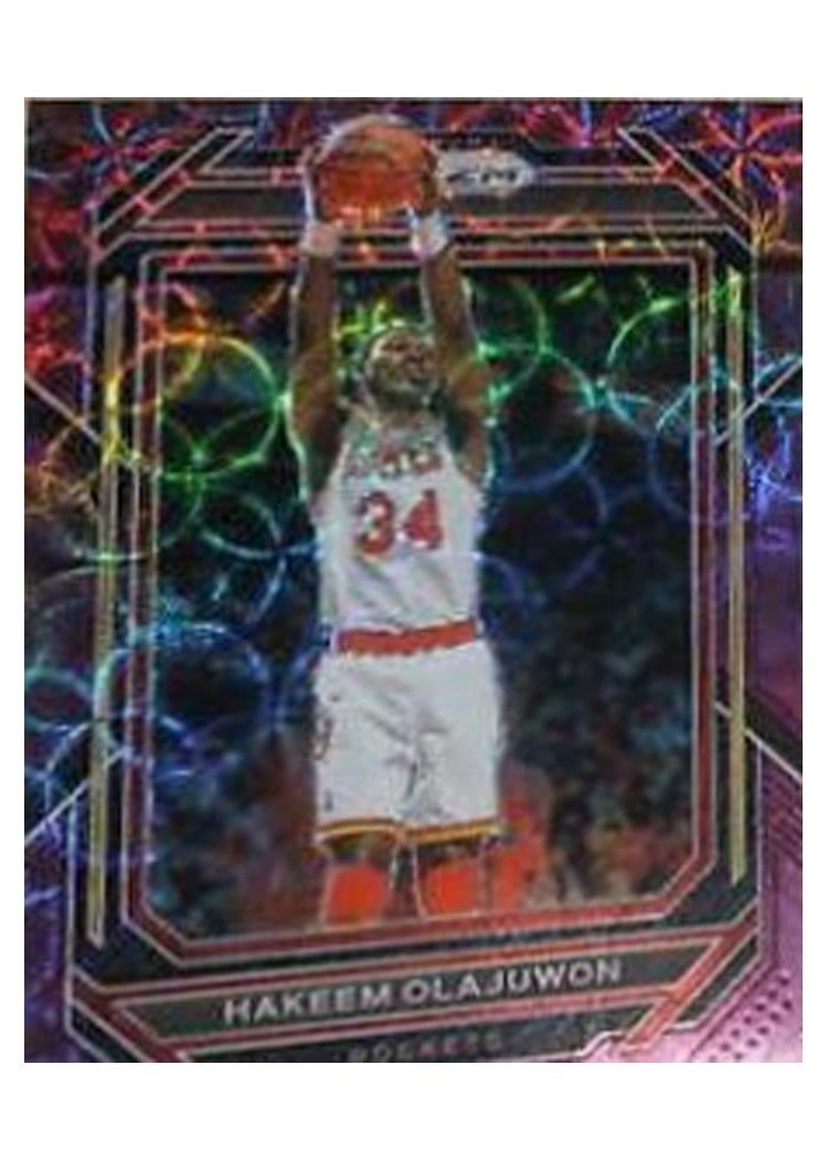 2022-23 Panini Prizm Base Set Hakeem Olajuwon #290 card