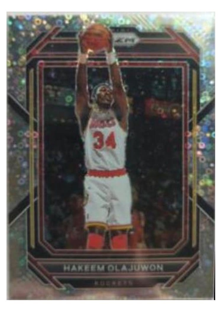 2022-23 Panini Prizm Base Set Hakeem Olajuwon #290 card