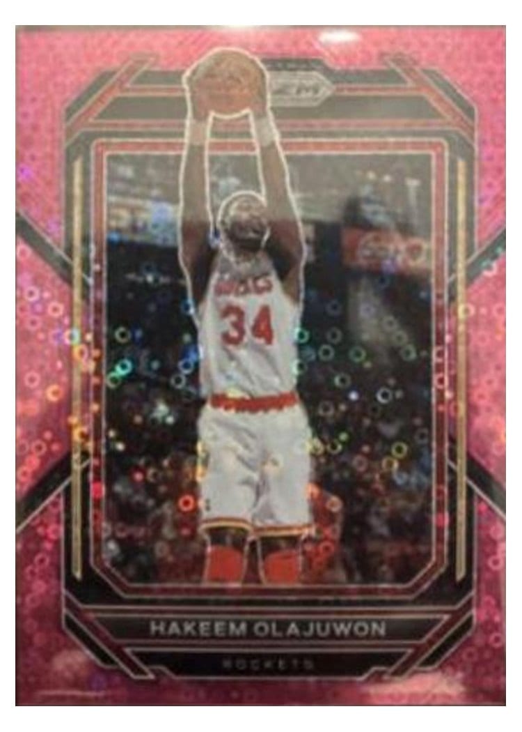 2022-23 Panini Prizm Base Set Hakeem Olajuwon #290 card