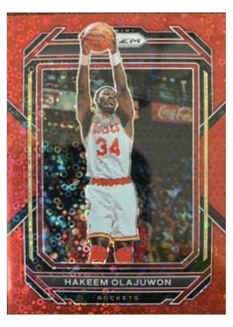 2022-23 Panini Prizm Base Set Hakeem Olajuwon #290 card