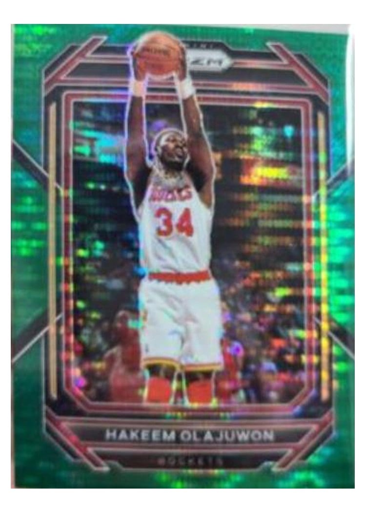 2022-23 Panini Prizm Base Set Hakeem Olajuwon #290 card