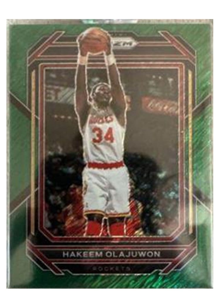 2022-23 Panini Prizm Base Set Hakeem Olajuwon #290 card