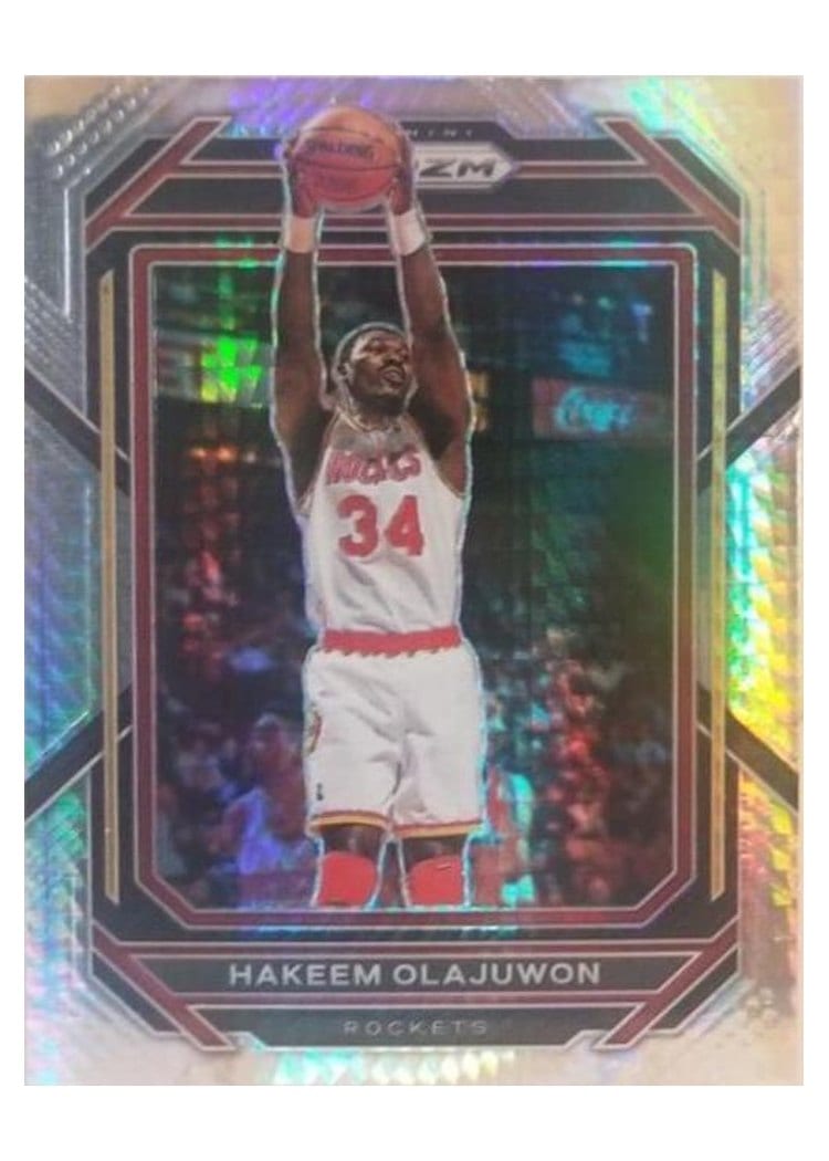 2022-23 Panini Prizm Base Set Hakeem Olajuwon #290 card
