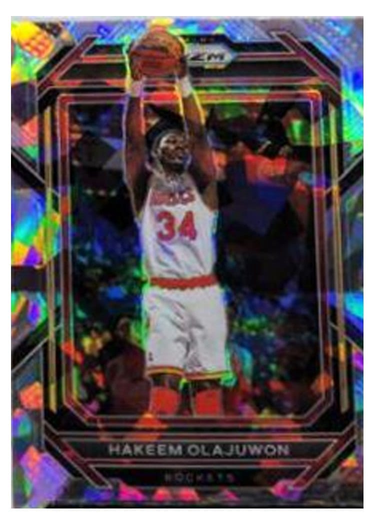 2022-23 Panini Prizm Base Set Hakeem Olajuwon #290 card