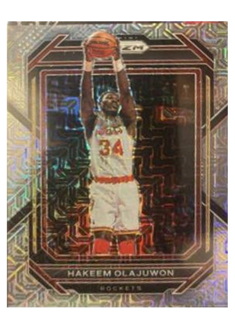 2022-23 Panini Prizm Base Set Hakeem Olajuwon #290 card