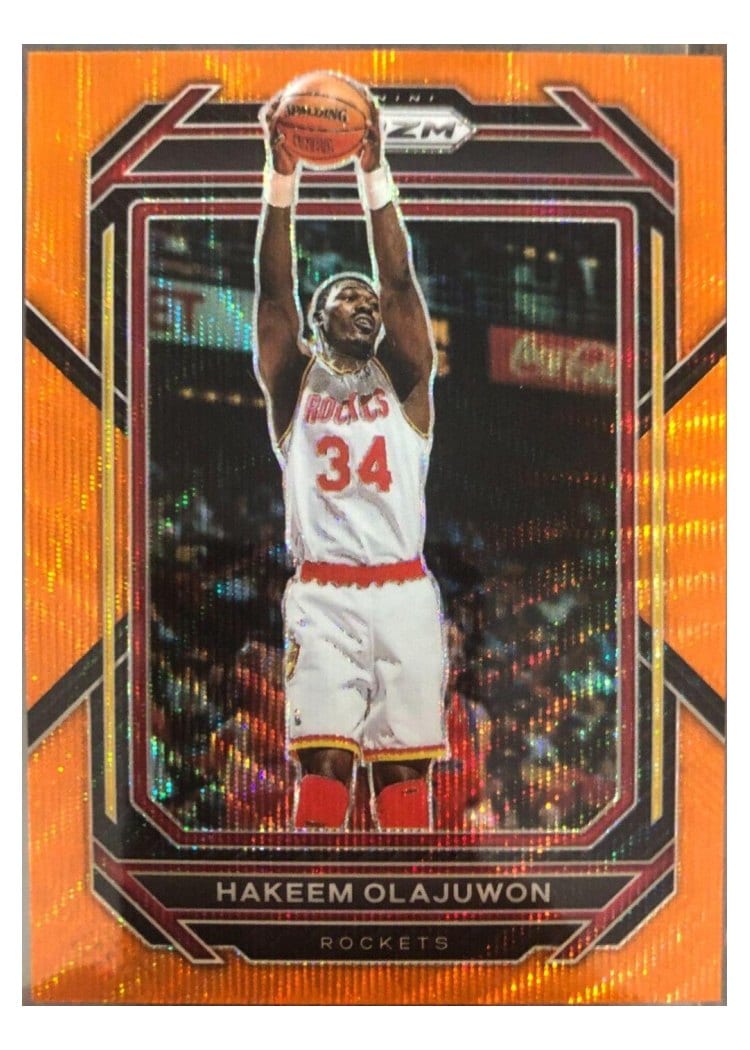 2022-23 Panini Prizm Base Set Hakeem Olajuwon #290 card