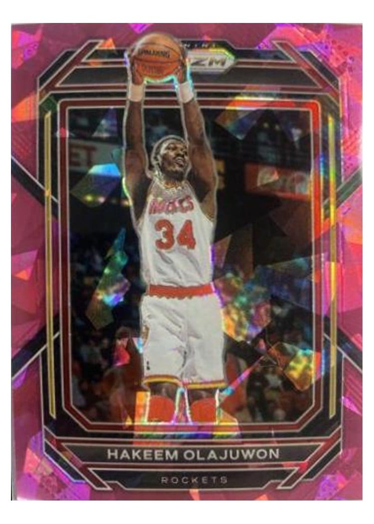 2022-23 Panini Prizm Base Set Hakeem Olajuwon #290 card