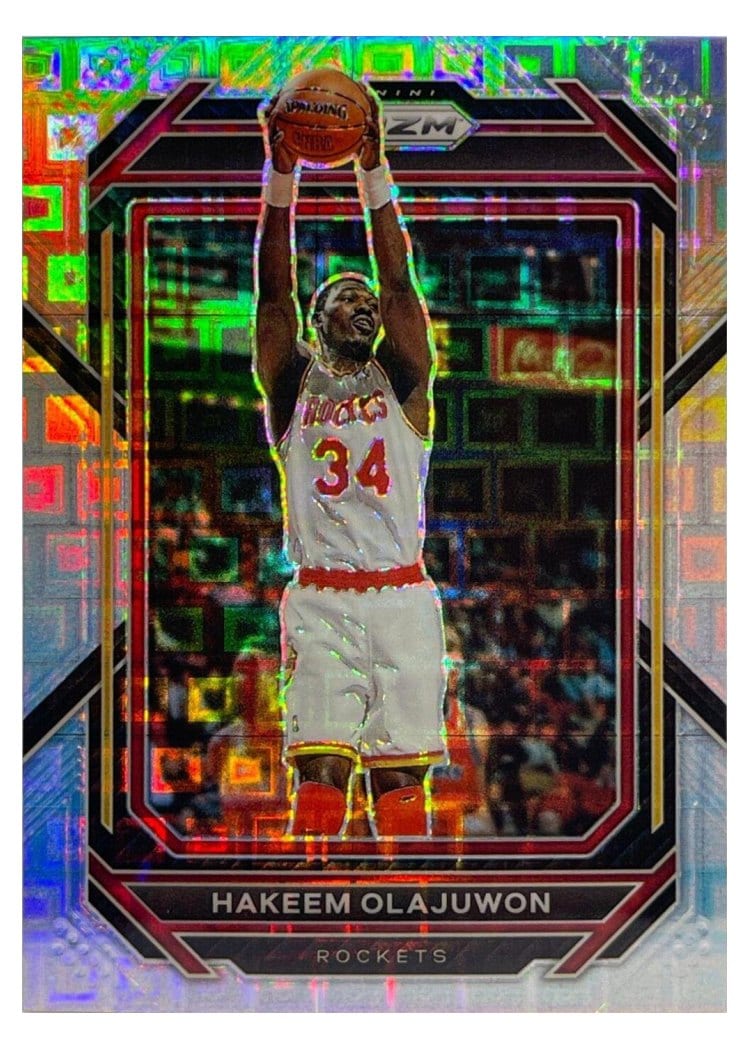 2022-23 Panini Prizm Base Set Hakeem Olajuwon #290 card