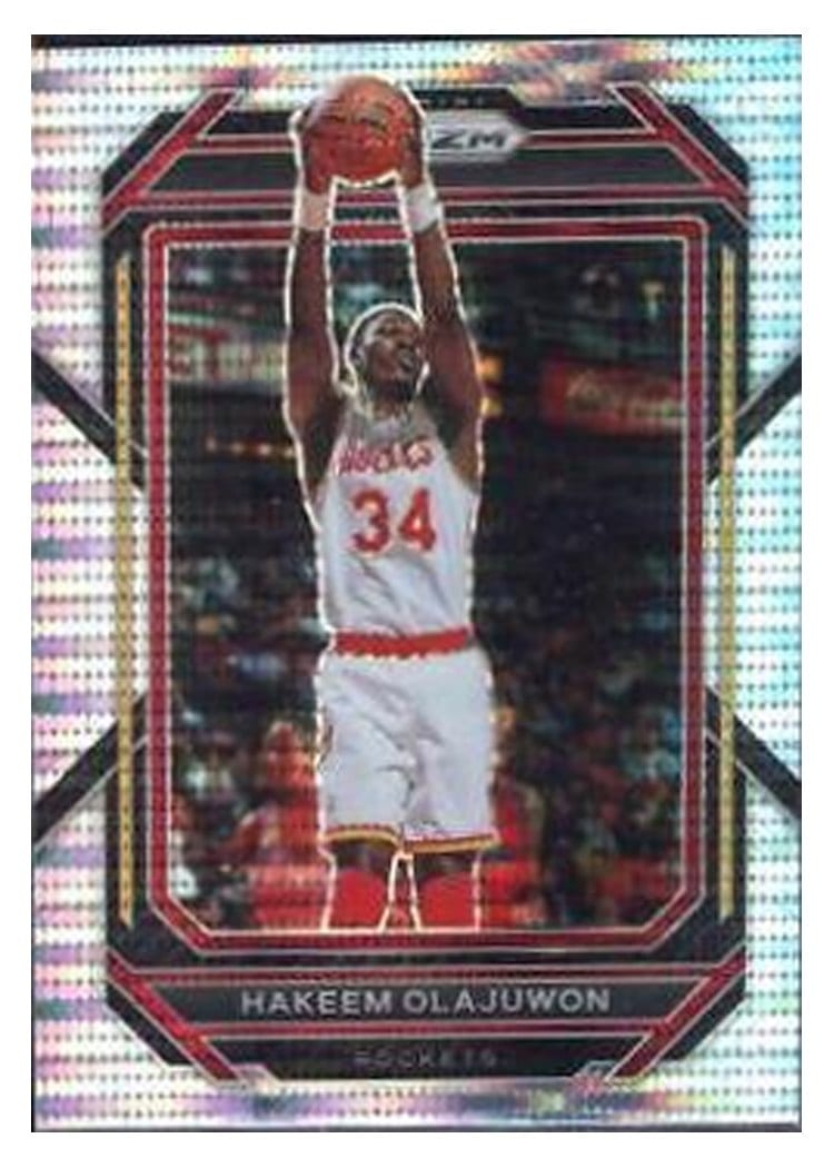 2022-23 Panini Prizm Base Set Hakeem Olajuwon #290 card