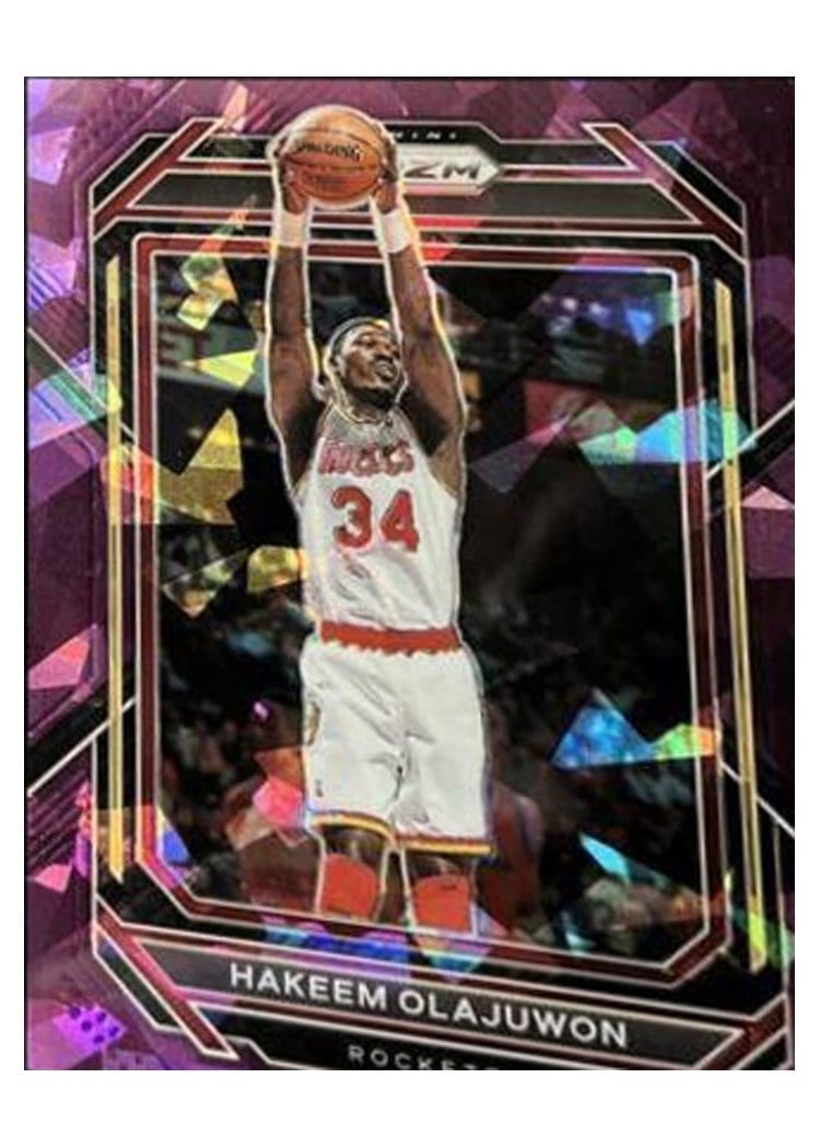2022-23 Panini Prizm Base Set Hakeem Olajuwon #290 card