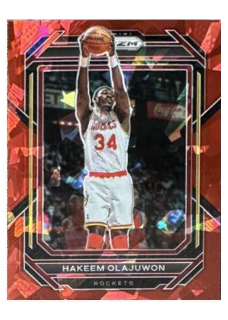 2022-23 Panini Prizm Base Set Hakeem Olajuwon #290 card