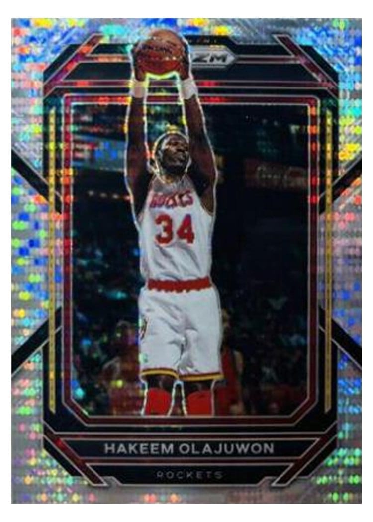 2022-23 Panini Prizm Base Set Hakeem Olajuwon #290 card