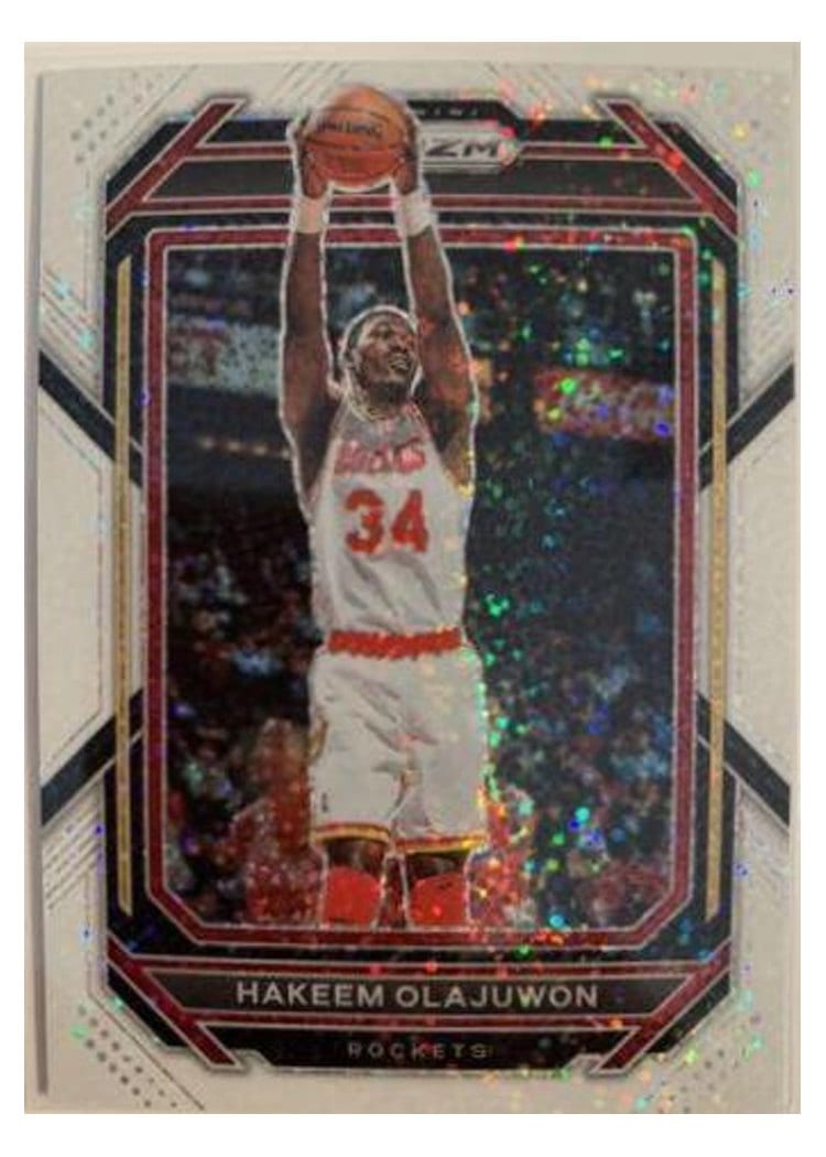 2022-23 Panini Prizm Base Set Hakeem Olajuwon #290 card