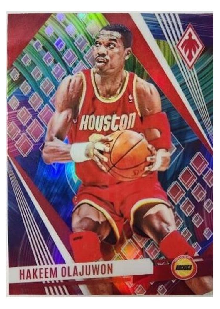 2023-24 Panini Phoenix Base Set Hakeem Olajuwon #197 card