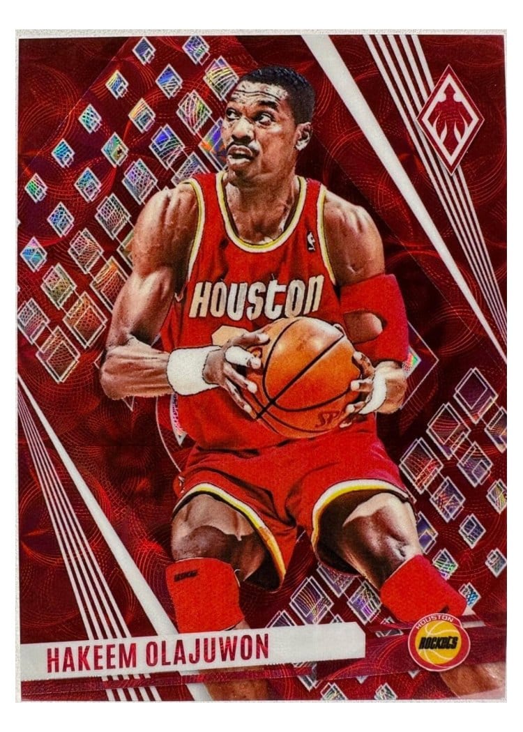 2023-24 Panini Phoenix Base Set Hakeem Olajuwon #197 card